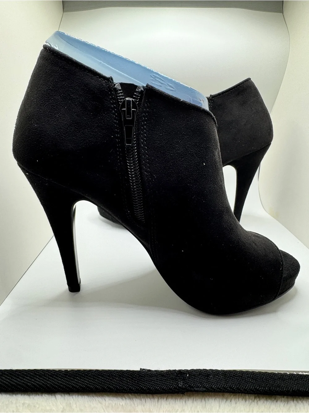 Fergalicious by Fergie Peep Toe Booties.
